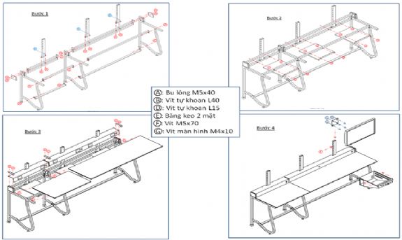 BÀN PHÒNG GAME NET TG16 K700 ( hộp máy trượt ) 1