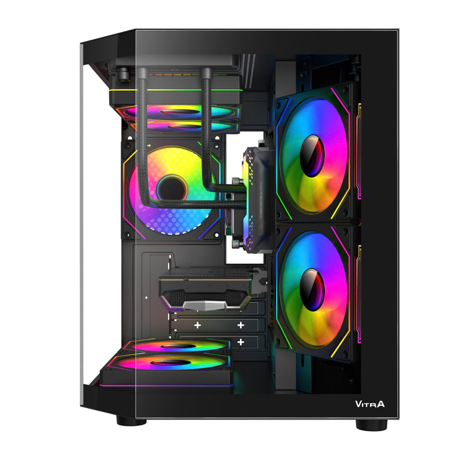 Case Vitra Atlantis PANORAMA S Black